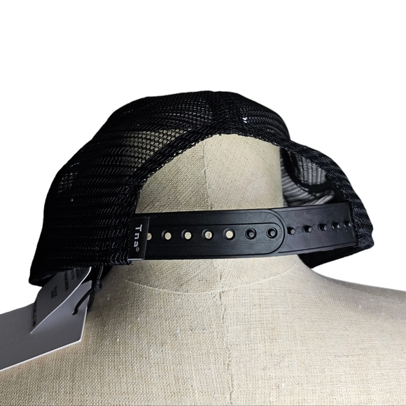 TNA Black Trucker Hat OS NEW - Picture 3 of 6